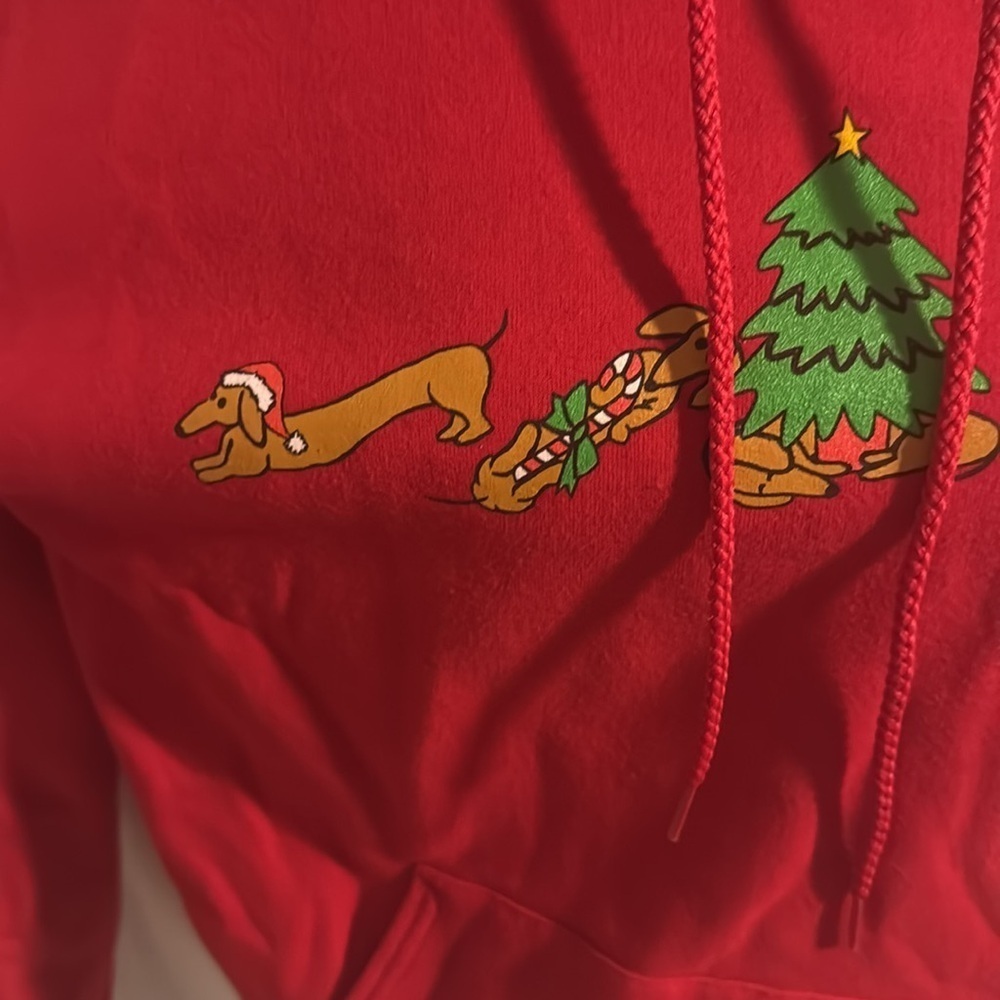Dachshund Christmas sweatshirt